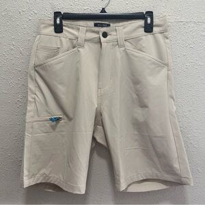 All Day Short 4 Way Stretch Mens Shorts Light Tan Size 30